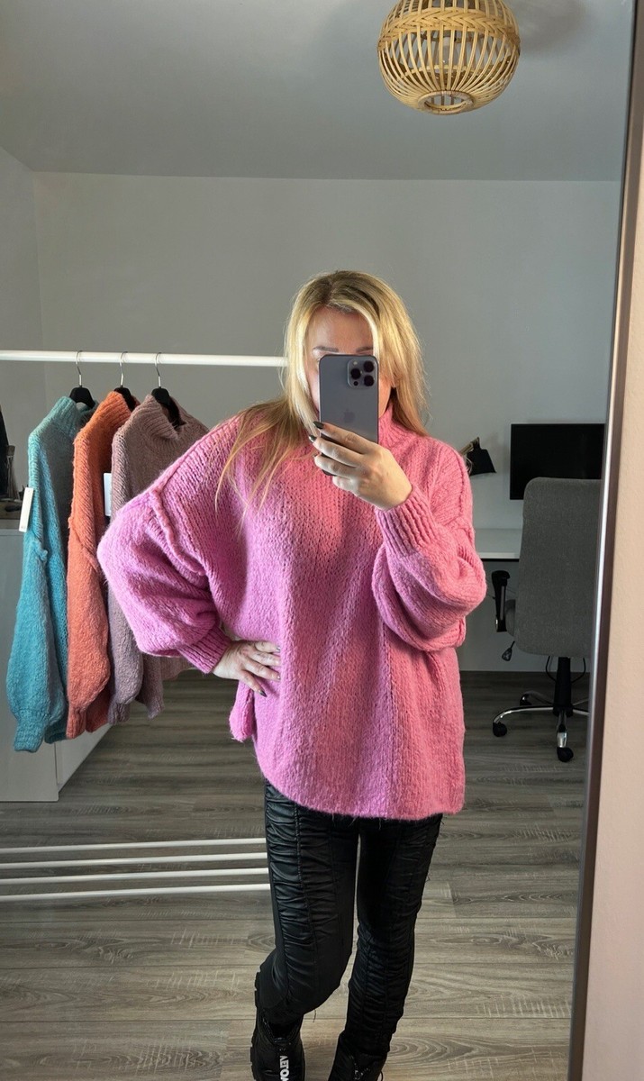 Weiche pullover Italienische Mode Oversize
