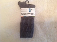 1 Pair of Women's SMARTWOOL Cable Socks - Size Medium (Gray / Grey) - BNWT