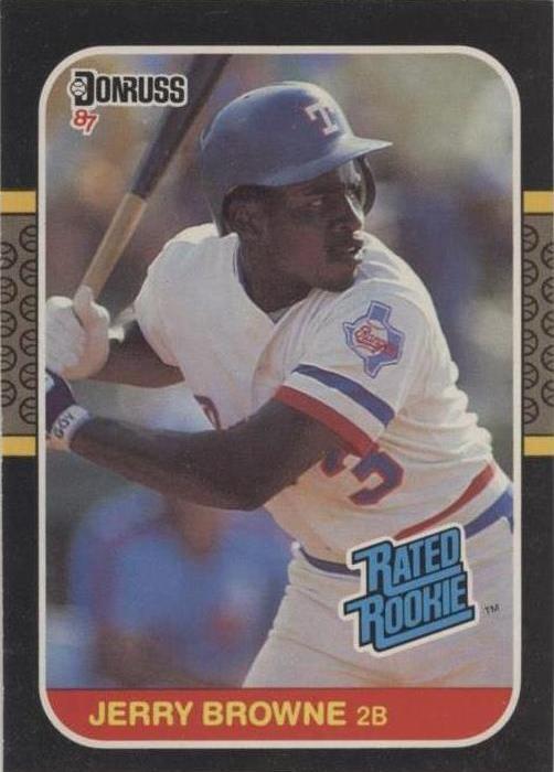 1987 Donruss - Jerry Browne #41 - 1 of 1
