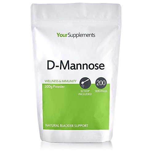 Your Supplements - D Mannose Pure Powder 200g | Natural & Non GMO | Vegetarian &