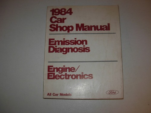1984 Ford Cars Service Manuals - 4 volumes , see listing - Picture 3 of 5