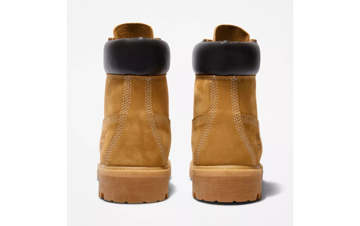 10061 Timberland 6 Inch Premium Boot Wheat Nubuck Tb010061 10 for