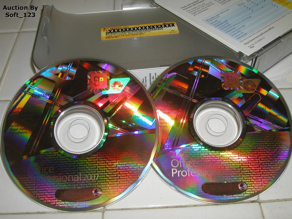 Microsoft Office 2007 Professional Upgrage & Full Retail Version MS Pro =NEW= - Image 2 of 3