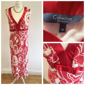 debenhams red dresses