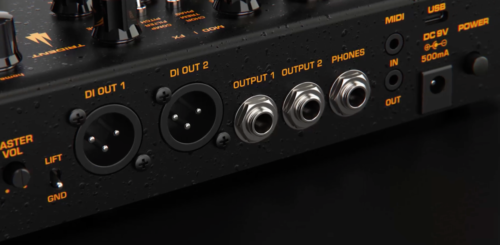 NuX Trident NME-5 Gitarrenverstärker Modellierer + Effektprozessor Pedal. B-Ware - Bild 6 von 6
