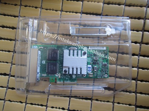 HP NC365T PCI-E 4-portowa gigabitowa karta serwerowa 593743-001 Intel I340-T4 - Zdjęcie 4 z 5