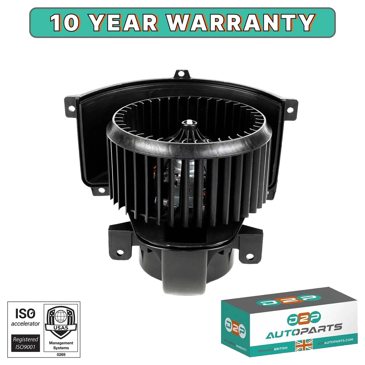 HEATER BLOWER MOTOR FAN RHD FOR AUDI Q7 4L 7L0820021A 7L0820021E WITH AIR CON