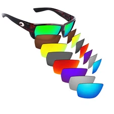 Hawkry Polarized Replacement Lens for-Costa Del Mar Tuna Alley Sunglass-Options