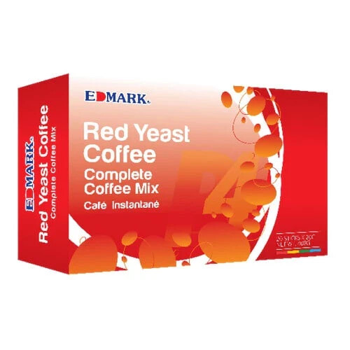 EDMARK Red Yeast Coffee Mix Improve Good Cholestrol - 20g x 20's - Picture 4 of 11
