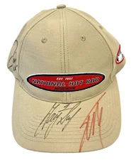National Hot Rod Association Signed Hat/Cap Hook & Loop Adjustable, Display Hat