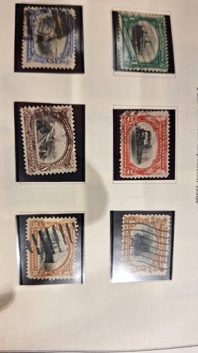 Scott #294-299, U/F/NG, Komplettsatz Pan-American Expo, 1901, Perf. 12