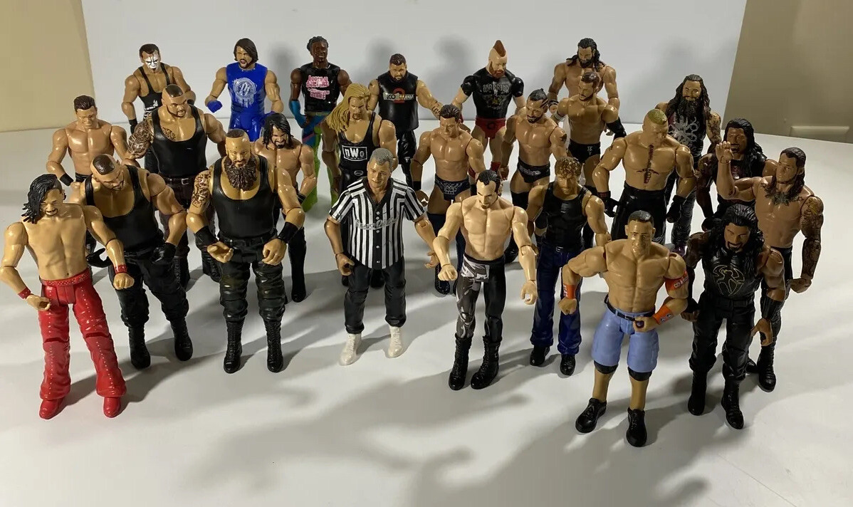 WWE トイビズ&ジャックス　プロレスフィギュア セット 可動式 Amazon.co.jp: WWE エリートコレクション ルースレス