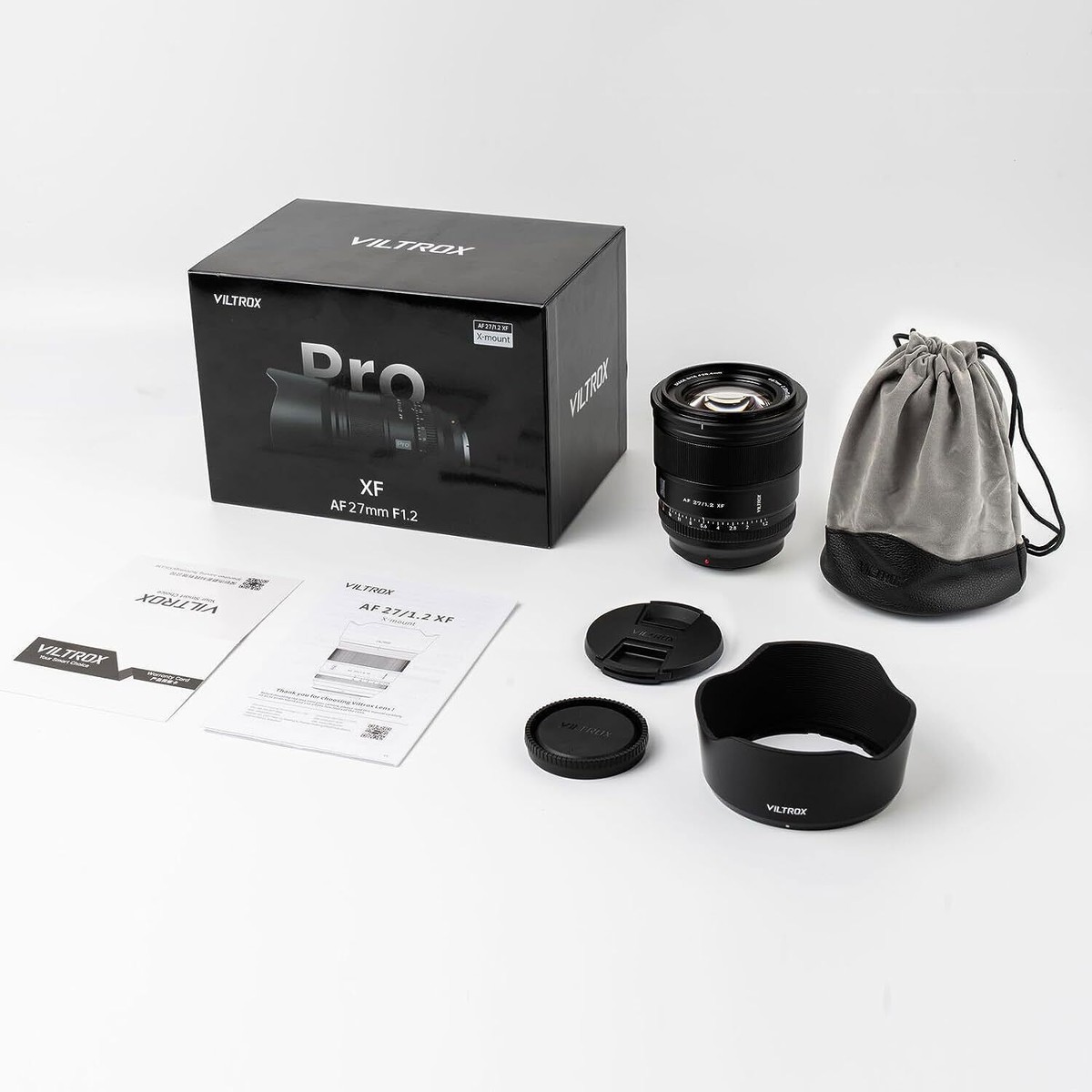 Viltrox 27mm F1.2 XF Auto Focus Lens for Fujifilm Fuji X mount