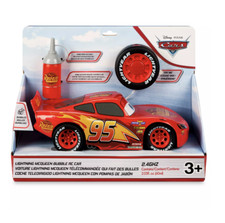 Disney Parks Cars Lightning McQueen Burbuja RC Coche Juguete Nuevo con Caja
