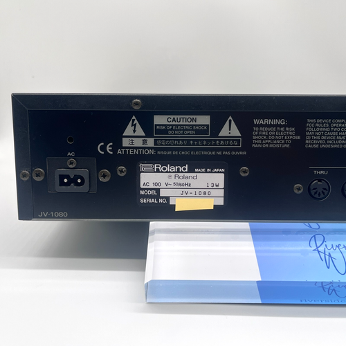 Roland JV-1080 Voice Synthesizer Rack Sound Module Used Tested from Japan - Picture 11 of 16