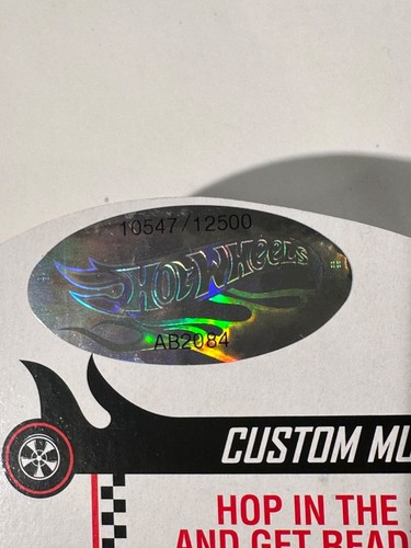 Hot Wheels 2020, Mustang personalizado, Red Line Club, Spectra Otto Blue 10547/12500 - Imagen 7 de 7
