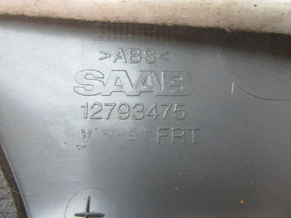 compatível com 04-11 SAAB 9-3 conversível painel de porta de acabamento console frontal esquerdo 12793475 L LH - Imagem 4 de 4