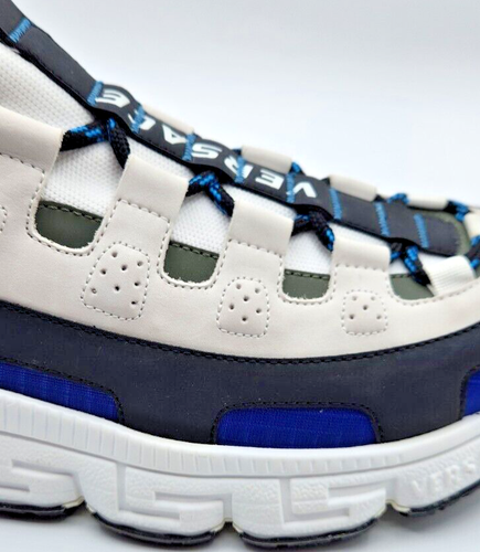 Versace X Complexland 2020 Virtual Release Trigreca Man Sneakers EU42 US9 $1492 - Picture 19 of 21