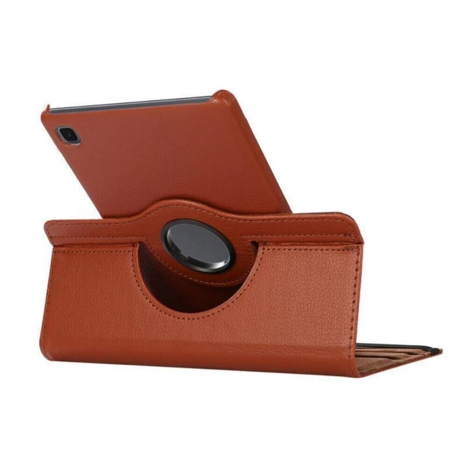 Funda de cuero con soporte giratorio 360° para Samsung Galaxy Tab A9 8.7 A9+ 11.0 Foto 4 de 4