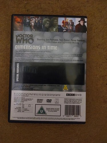 Doctor Who Dimensions In Time custom dvd with free extras - Picture 3 of 3