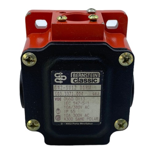 Bernstein 603.3371.004 Endschalter für industriellen Einsatz 10A 380V AC 603.337 - Bild 1 von 12