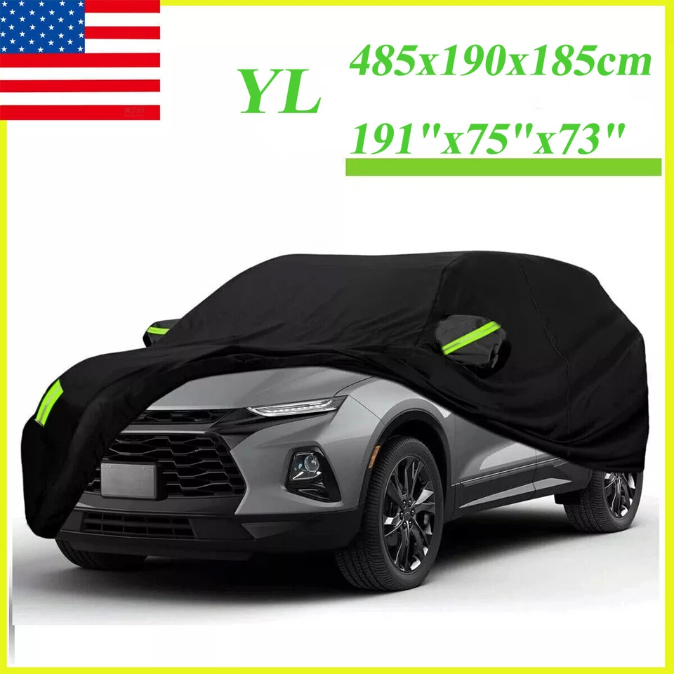 Cubierta de coche completa protección impermeable resistente a la lluvia YL para Mitsubishi Outlander  Foto 2 de 4