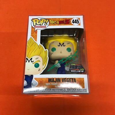 MAJIN VEGETA FUNKO POP 445 - OVER9000.COM EXCLUSIVE - SIGNED