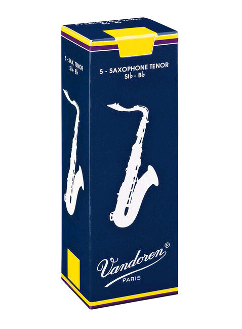 Тенор-саксофон Vandoren Tenorsax Blätter Classic Blau Blue 5er Stärke 1,5