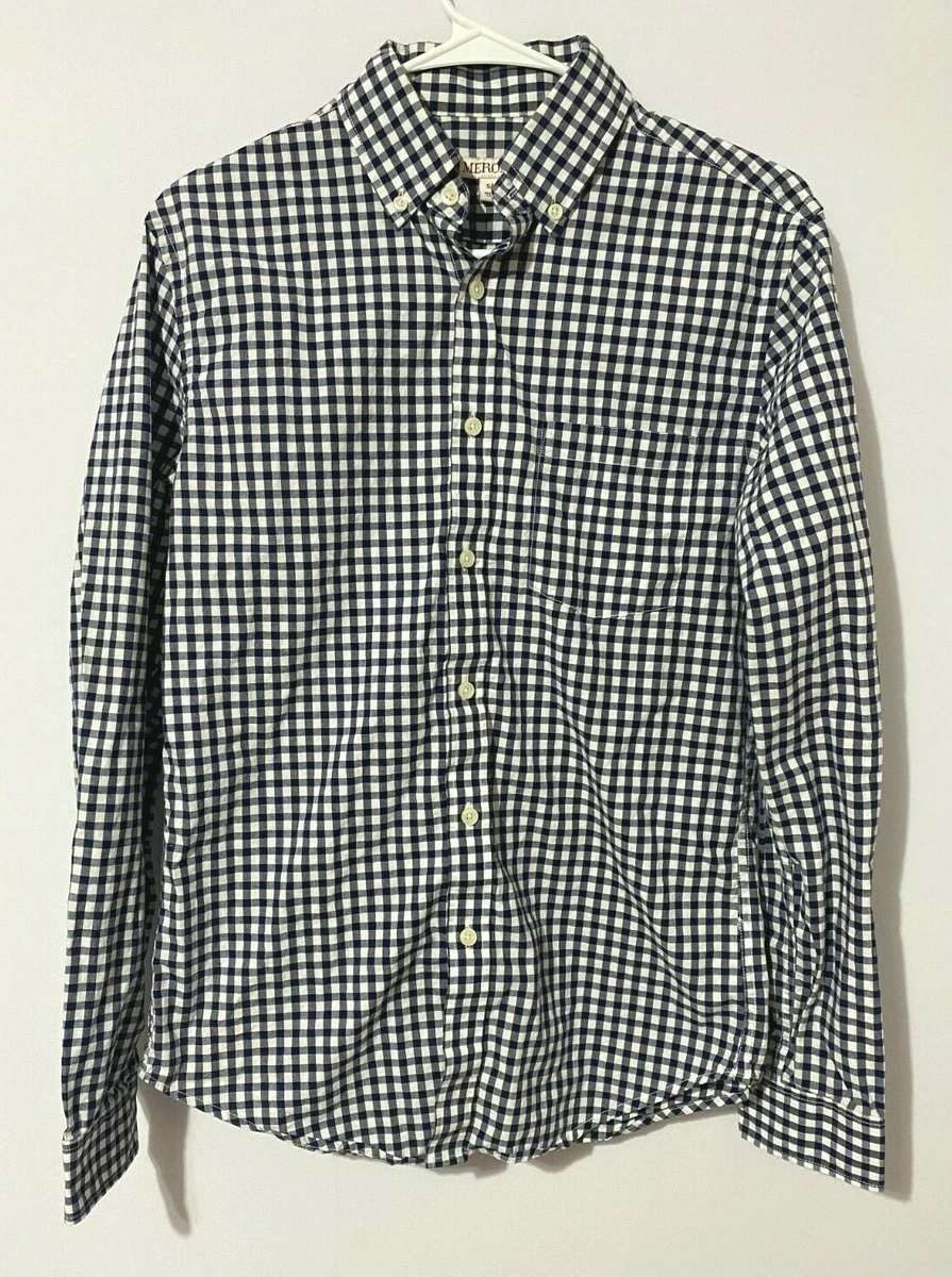 checkered button up
