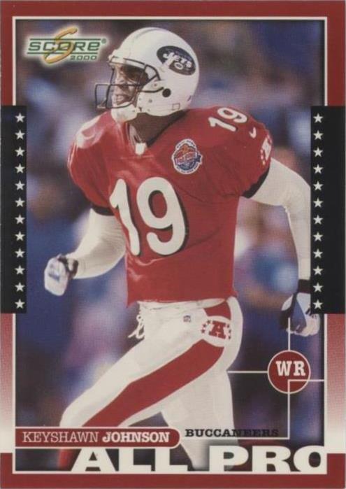 2000 Score Keyshawn Johnson #237 - 1 of 2