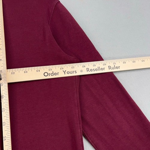 Polo Ralph Lauren Sweater Kids Large Burgundy 1/4 Zip Pullover Preppy Layer Boys - Picture 10 of 13
