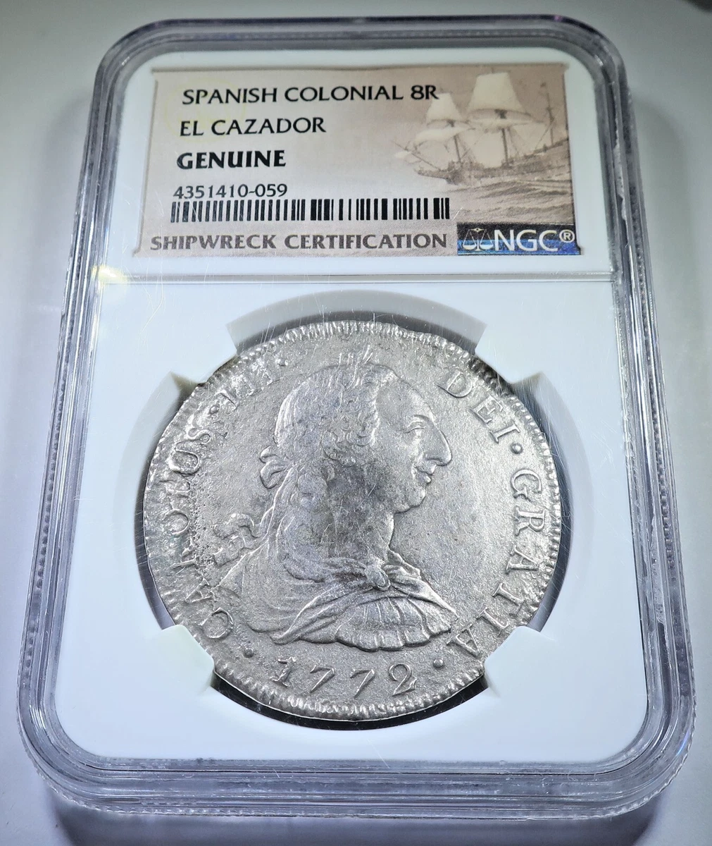 8 Reales NGC Certified Colonial Mexico Coins (Pre - 1821) for sale