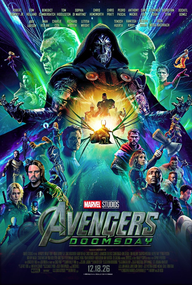 アベンジャーズ DOOMSDAY ポスター 27 x 40 インチ Avengers Doomsday - original DS movie poster D/S 27x40 - 2026 US