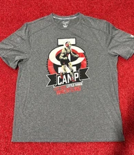 Iowa City High Hawks Wrestling Camp Shirt Men’s XL Champion Vapor