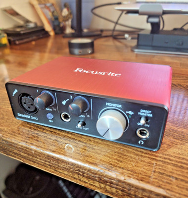 Focusrite 2nd Generation Scarlett Solo USB Audio Interface