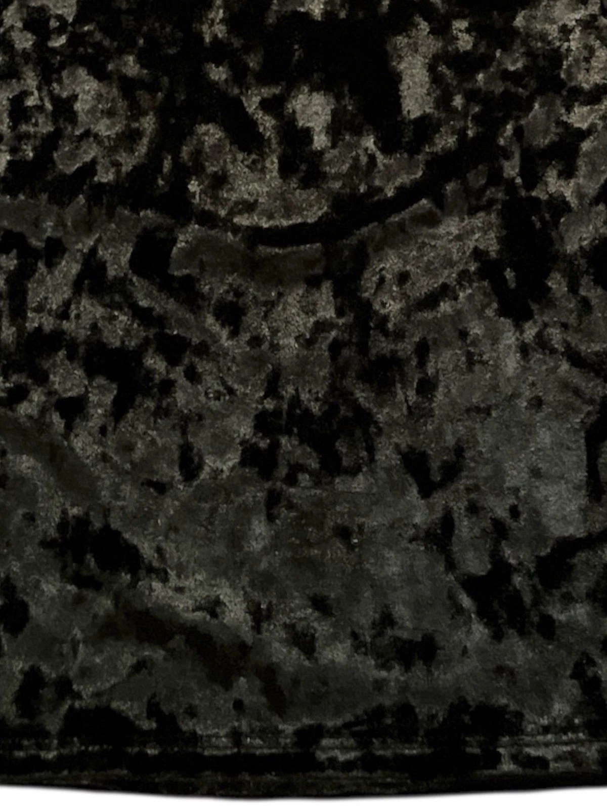 UNDERCOVER Victoria's Secret Tg S XS Abito slip in velluto schiacciato nero regolabile