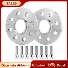 Spurverbreiterung Spurplatten Passend für VW 4x100 Ø57,1 2x10mm 20mm Alu Silver