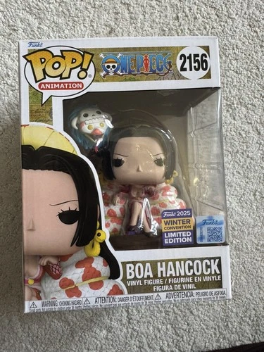 Funko Pop Premium One Piece Boa Hancock On Throne #2156 2025 Winter Convention