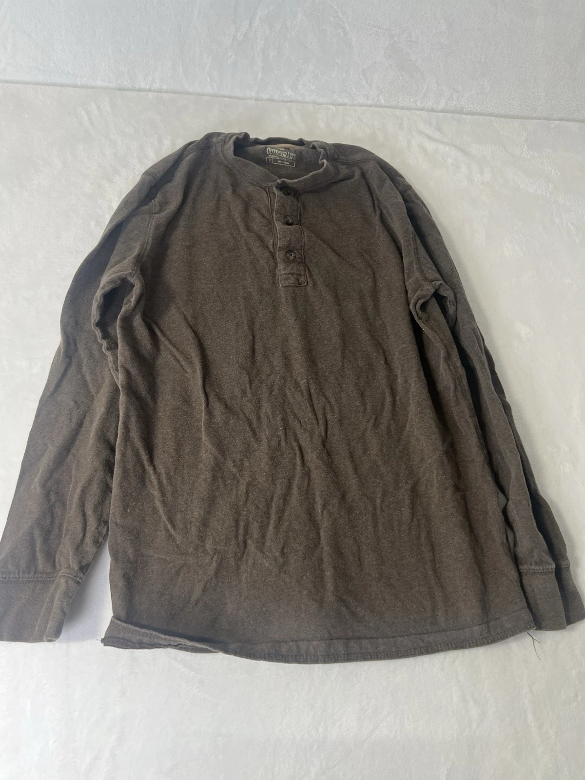 Outdoor Life Men Brown Long Sleeve Button Shirt Size Small
Opens in a new window or tab