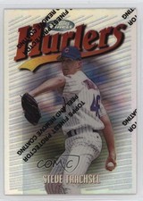 1997 Topps Finest Uncommon - Silver Refractor Steve Trachsel #132 13yq