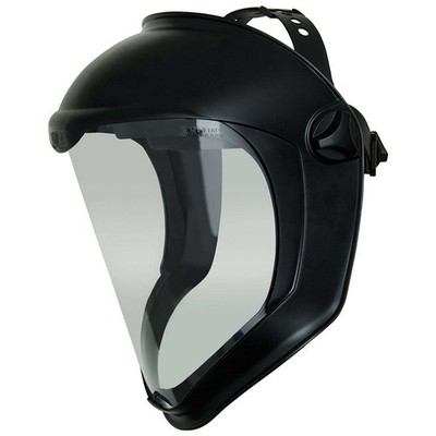 Uvex S8510 Bionic Face Shield w/ Headgear Hard Coat Anti-Fog Clear