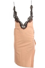 GUCCI PINK WOVEN MIDI DRESS UK 10