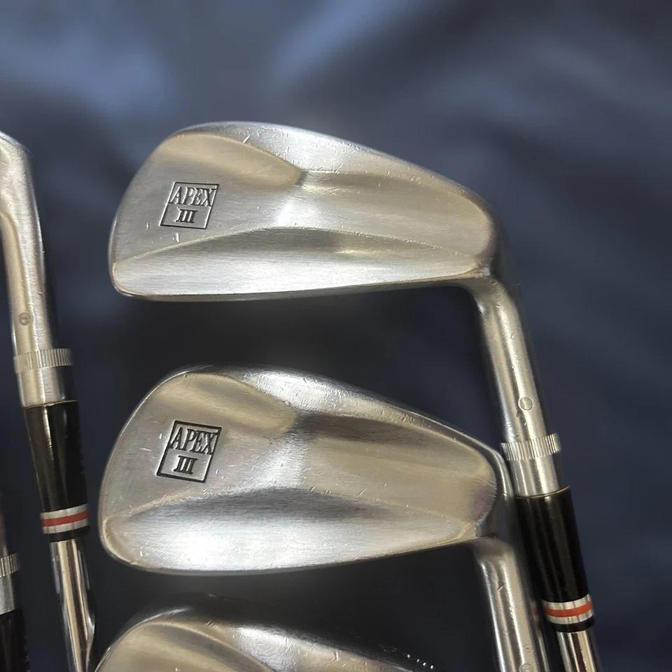 Ben Hogan Apex III Iron Set 6pcs Used Golf Clubs Classic Steel Flex - Image 4 of 4