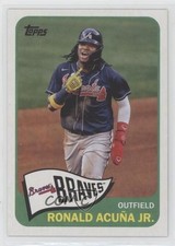 2021 Topps 1965 Topps Redux Ronald Acuna Jr #T65-6 0q5