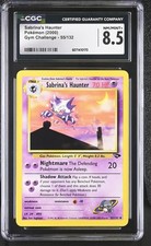 CGC 8.5 Sabrina's Haunter 2000 Gym Challenge 55/132 Pokemon Card