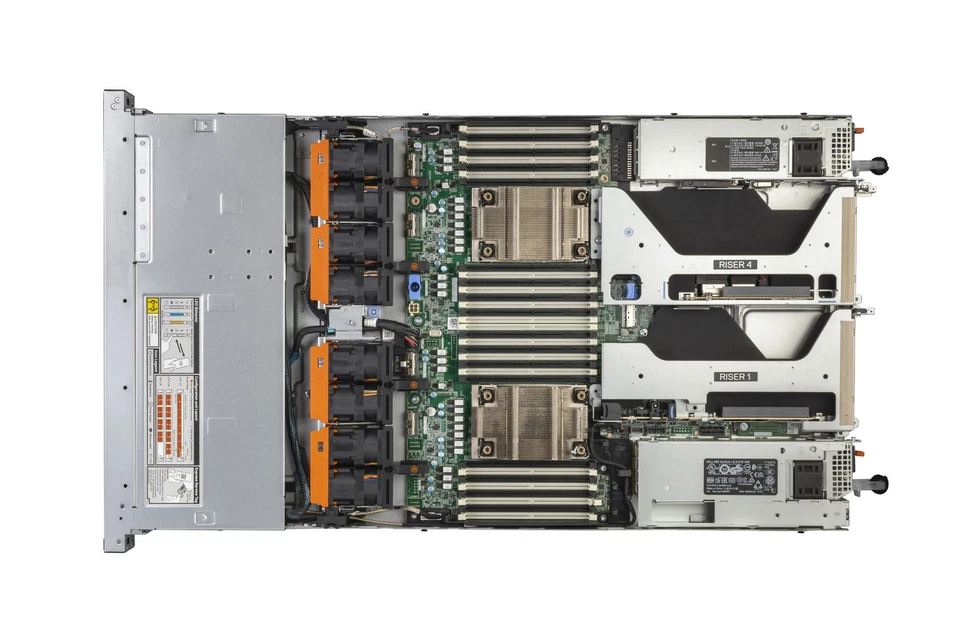 Dell R650 10x2.5" NVMe 1x Gold 6346 512GB 8x1.92TB NVMe H755 2x25GbE 2xPSU - Image 2 of 4