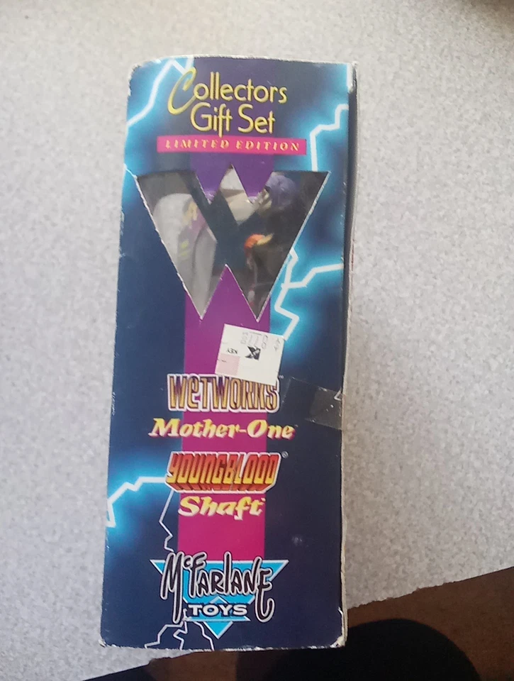 Nuevas figuras de acción McFarlane Toys Youngblood Shaft & Wetworks Mother-One 1995 Foto 4 de 4