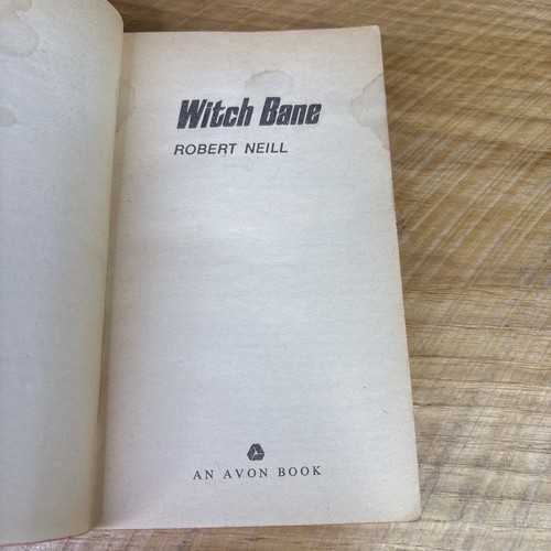 Witch Bane By Robert Bane Paperback VTG Horror Terror Novel Book 1967 - Picture 8 of 10