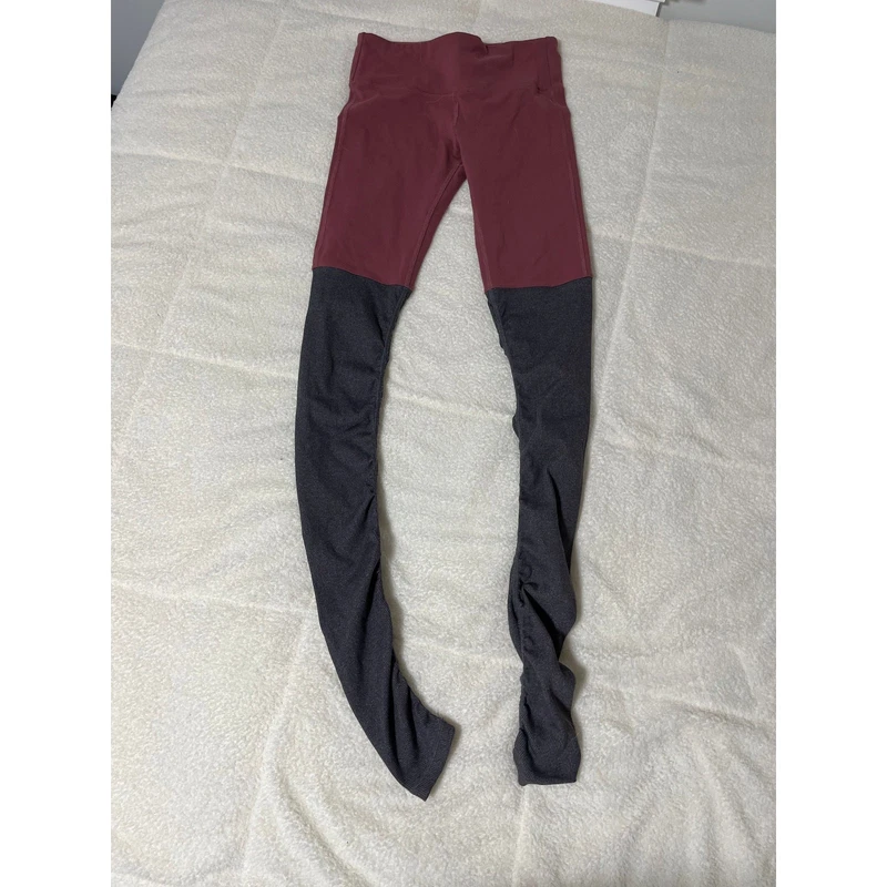 alo-yoga airbrush high-waist ribbed highlight goddess leggings