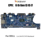 For Dell Latitude E7470 Laptop Motherboard LA-C461P with i3 i5 i7 03GMP2 02R1TC